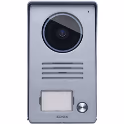 Vimar 40921.P1 Targa esterna audio/video in alluminio, per videocitofono vivavoce a colori LCD 7in con cornice parapioggia, 1 ...