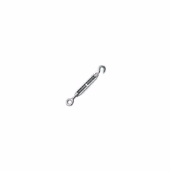 TENDITORE OCCHIO GANCIO 5 MA ZNC Tenditore a gancio ad occhiello zincato da 5mm, piccolo ma robusto per operazioni di fissagg ...