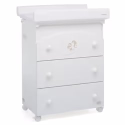 Il bagnetto fasciatoio in legno Babyfly di Foppapedretti è trasformabile in comoda cassettiera. È dotato di vaschetta per il  ...