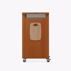Foppapedretti Bistrot Metallo Truciolato, Legno Noce, Legno naturale - Vista aggiuntiva 4