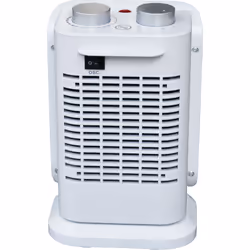 Argoclima Boogie Interno Argento, Bianco 1500 W Riscaldatore ambiente elettrico con ventilatore - Vista aggiuntiva 2