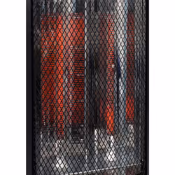 Argoclima 191070203 stufetta elettrica Interno Nero, Rosso 800 W Riscaldatore di ambienti elettrico al quarzo - Vista aggiuntiva 5
