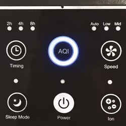 Argoclima Pury 20 m² 60 dB 35 W Nero, Bianco - Vista aggiuntiva 5