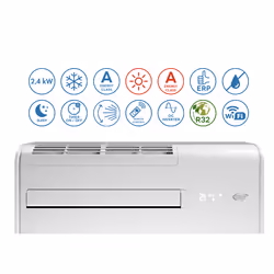 Argoclima Apollo 12HP condizionatore portatile 29 dB Bianco - Vista aggiuntiva 5