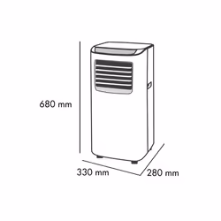 Argoclima Maya condizionatore portatile 65 dB Bianco - Vista aggiuntiva 6