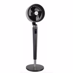 Argoclima 398200041, Ventilatore domestico con pale, Nero, Pavimento, 62,8 dB, 23 cm, 120°
