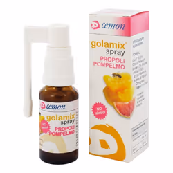 Golamix Spray con Propoli e Pompelmo per Mal di Gola 20 ml è uno spray naturale che combina Propoli, Estratto di semi di Pomp ...