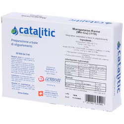 Cemon Catalitic Manganese Rame Oligoelementi 20 Fiale