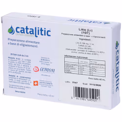Cemon Catalitic Litio Oligoelementi 20 Fiale - Vista aggiuntiva 4