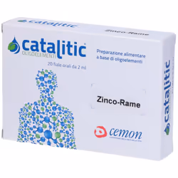 Cemon Catalitic Zinco Rame Oligoelementi 20 Fiale