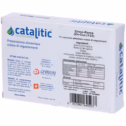 Cemon Catalitic Zinco Rame Oligoelementi 20 Fiale - Vista aggiuntiva 4