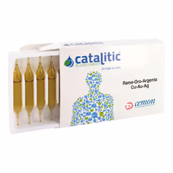 Cemon Catalitic Rame Oro Argento Oligoelementi 20 Fiale coadiuvante antiastenico, antinfettivo, antivirale, antinfiammatorio, ...