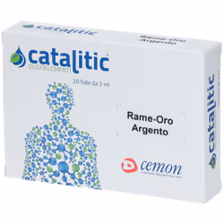 Cemon Catalitic Rame Oro Argento Oligoelementi 20 Fiale