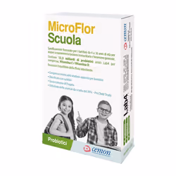 Cemon Microflor Scuola per Difesa Immunitaria 30 Compresse Masticabili
