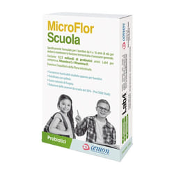 Cemon Microflor Scuola per Difesa Immunitaria 30 Compresse Masticabili