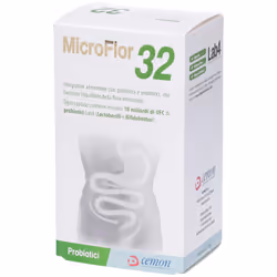 Cemon Microflor 32 Integratore Flora intestinale 60 Capsule Vegetali