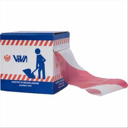 Viva - 1650B/R, Nastro Segnaletico da 70 mm x 200 m, Bianco/Rosso