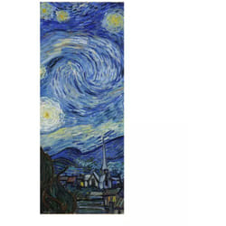 rivestimento per porta in vinile fantasia "starry night", 210x83 cm