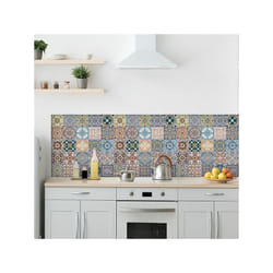 Crearreda - Paraschizzi Adesivo - Azulejos di Siviglia l 180 x h 60 cm