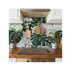 Crearreda - Paraschizzi Adesivo - Fantasia Tropicale l 180 x h 60 cm