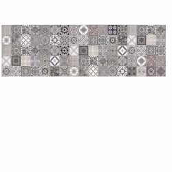 Paraschizzi adesivo da cucina fantasia "Azulejos antichi", 190x60 cm.Il paraschizzi adesivo da cucina è la soluzione ideale p ...