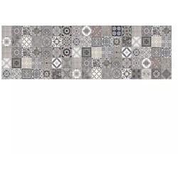 Paraschizzi adesivo da cucina fantasia 'azulejos antichi', 190x60 cm
