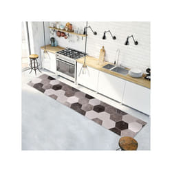 Crearreda - Passatoia in vinile - Esagoni Grigi l 240 x h 50 cm