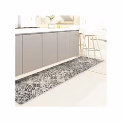 Passatoie in vinile per bagni e cucine Passatoia in vinile - Piastrelle Grigie Cosa acquisto: Passatoia in vinile Dimensioni: ...