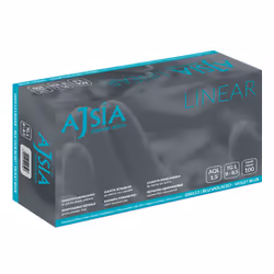 Ajsia LINEAR Guanti usa e getta Viola Schiuma di nitrile