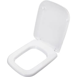 Ideal Standard - Conca, Copriwater avvolgente compatibile con chiusura normale, Cerniere in acciaio, T637801, Bianco