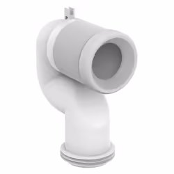 Ideal Standard - curva tecnica per scarico a pavimento regolabile da 16 a 20 cm T002667