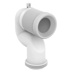 Ideal Standard - curva tecnica per scarico a pavimento regolabile da 16 a 20 cm T002667