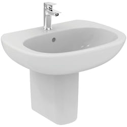 Tesi new lavabo 1 foro 65x50 sospeso -colonna e semicolonna non inclusa codice prod: T351301 - Ideal Standard