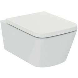 Blend cube wc sospeso aquablade senza sedile fissaggi nascosti bianco codice prod: T368601 - Ideal Standard
