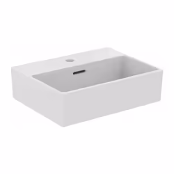 Ideal - Lavamani extra 450x350x150mm bianco monoforo, con troppopieno standard