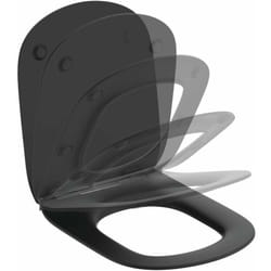 Ideal Standard Tesi - Copriwater ultra piatto, softclose, nero T3527V3