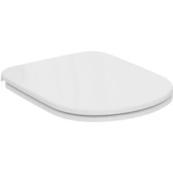 Ideal Standard - I.life a, Copriwater a completamento dedicato serie i.life a, Chiusura rallentata, Cerniere in plastica, T467901, Bianco