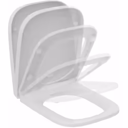 Sedile WC colore: bianco materiale: duroplast con funzione di ribaltamento lento SoftClose facilmente smontabile per una faci ...