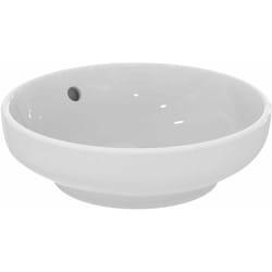 Ideal Standard - i.Life b - Lavabo da appoggio, 60x38 cm, con troppopieno, bianco T509101