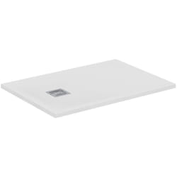 Piatto Doccia Rettangolare Ultra Flat s+ Effetto Pietra Bianco 100 x 70 Cm
