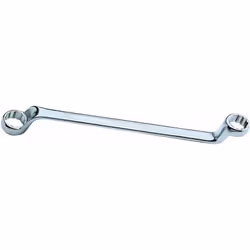 Art. 90 esecuzione cromata, teste lucide. UNI 6740 - DIN 838 Misura 21x23 mm