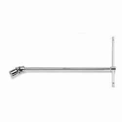 Art. 952 con bussola snodata, bocche esagonali esecuzione cromata. Misura 12 mm