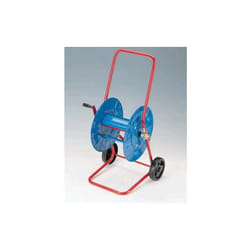 Faeg - Carrello portatubo avvolgitubo metallo 50mt tubo da mm.16 irrigazione - Salone