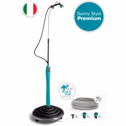 SUNNY STYLE PREMIUM Mod. 5526 doccino staccabile e orientabile. Mixer di acqua calda e fredda, per regolare la temperatura de ...