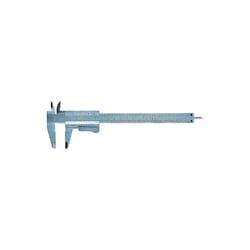 Metrica - calibro ventesimale mm 160 a corsoio utensile di misurazione lettura 1/20 mm
