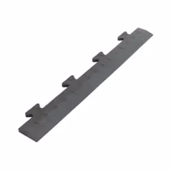 Scivolo Incastro Maschio Larghezza Netta 5 Cm Lunghezza 48,3 Cm Colore Nero.