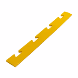 Scivolo Incastro Femmina Larghezza Netta 5 Cm Lunghezza 48,3 Cm Colore Giallo.