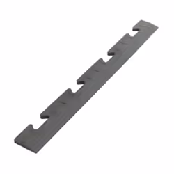 Scivolo Incastro Femmina Larghezza Netta 5 Cm Lunghezza 48,3 Cm Colore Nero.