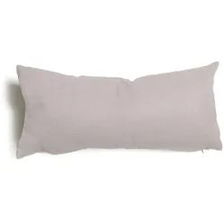 Cuscino rettangolare da salotto 30x60 cm Tulipano Grigio