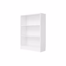 due ripiani. Dimensioni cm 80x26xh107 Colore bianco